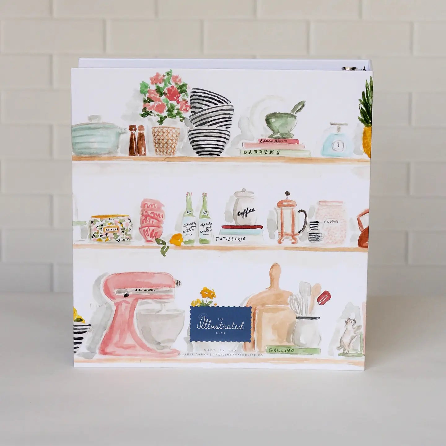 Recipe Binder - Spring Pastels