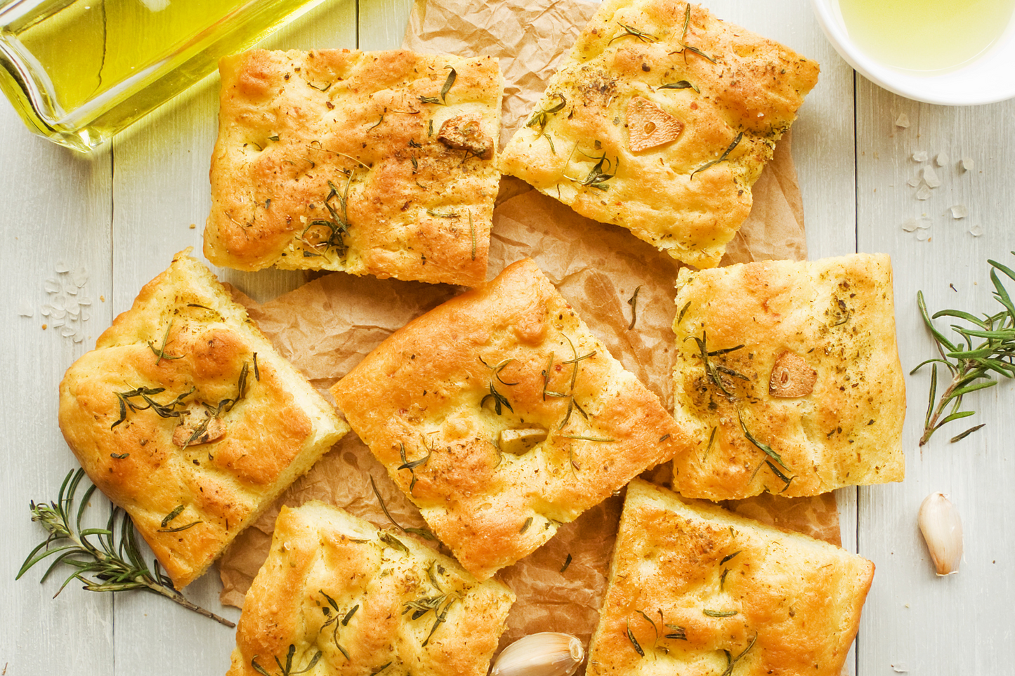 Focaccia Recipe Card
