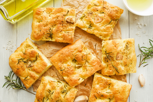 Focaccia Recipe Card